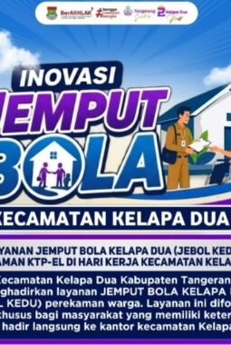 Wujudkan Pelayanan Inklusif, Kecamatan Kelapa Dua Hadirkan “JEBOL KEDU” Untuk Rekam KTP-El Warga Berkebutuhan Khusus