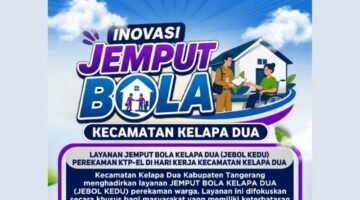 Wujudkan Pelayanan Inklusif, Kecamatan Kelapa Dua Hadirkan “JEBOL KEDU” Untuk Rekam KTP-El Warga Berkebutuhan Khusus