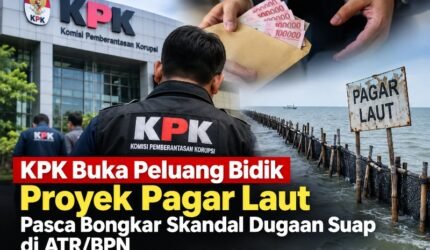 KPK Buka Peluang Bidik Proyek Pagar Laut Pasca Bongkar Skandal Dugaan Suap di ATR/BPN