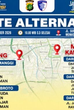 Polda Metro Jaya Siapkan Rekayasa Lalu Lintas Situasional di Hari Tani Nasional 24 September