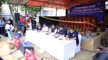 Bareskrim Polri Ungkap Gudang LPG Oplosan di Pondok Aren Tangsel