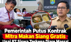Pemerintah Putus Kontrak Mitra Makan Siang Gratis Usai 87 Siswa Terkena Diare Massal