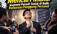 Mencari Muka: Anatomi Parasit Sosial di Balik Perburuan Panggung Personal