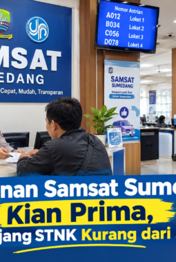 Pelayanan Samsat Sumedang Kian Prima, Perpanjang STNK Kurang dari 30 Menit