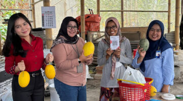 BRI Branch Office Klaten Hadirkan Kemudahan Transaksi QRIS di Rindu Farm Wisata Petik Melon