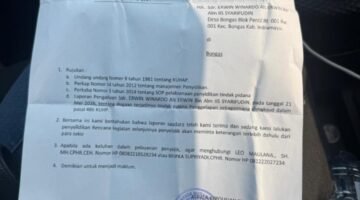 SP2HP A1 Terbit Mei, Empat Bulan Tanpa Kabar: Pelapor Pertanyakan Penanganan Kasus Penggelapan di Polsek Bongas