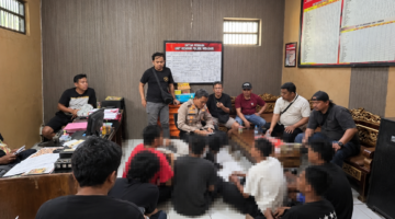 Polres Indramayu Amankan 9 Remaja Terkait Video Viral Geng Motor Bersenjata Tajam di Indramayu