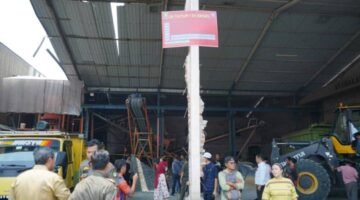 Satpol PP Kota Tangerang Segel Perusahaan Pemecah Batu di Karawaci, Diduga Langgar Aturan PBG